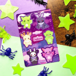 Planilla de Stickers - Caramelo Corrosivo