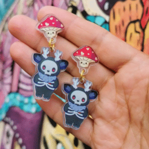 Aretes Colgantes Wendigo - Caramelo Corrosivo