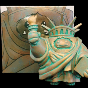 CHOMP ESTATUA DE LA LIBERTAD - ABOMINABLE TOYS