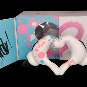 Love Gloves Museum of Grafitti 10" Figure by OG slick FIRMADO - 3D RETRO