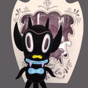 Hot Cha Cha Cha Black Flocked 7.5" figure - Gary Baseman