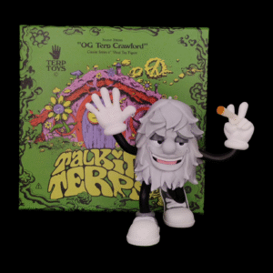 OG Terp Crawford Toy Light Grey 6" Figure - Terp Toys