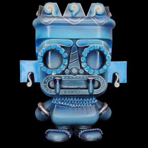 Tlaloc (Custom Art Toy) - Andy Skoros - Tzitzinimeh
