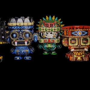 Mclayarts – Colección Las 5 Esencias (Set de 5 Custom Art Toys, 15 cm) - Tzitzinimeh