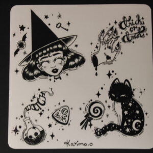 Sticker De Bruja - karimO.O