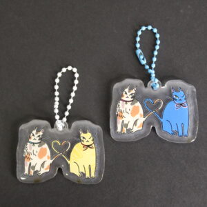 Llavero Gatitos Acrilico - Tearcatcher