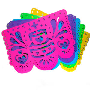 Papel Picado Cap Heart - Heroidea (Amarillo)