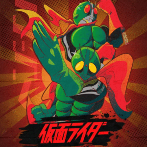 Kamen Riders ilustracion - Abra Cadaver