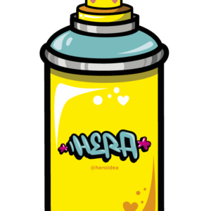 Sticker Latita hera - Heroidea