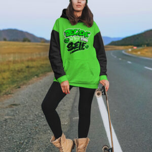 Sudadera Believe Verde - Heroidea (Talla M)