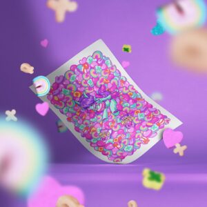 Lucky Star Print 45x65 cm - Catmynt