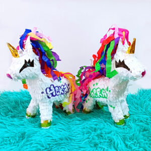 Mini Piñata Unicornio Intervenida - Heroidea