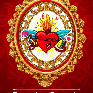 Print Sagrado Corazón del Graffiti - Heroidea (Tamaño Carta)