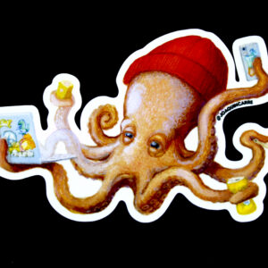 Sticker Pulpo - Carreño