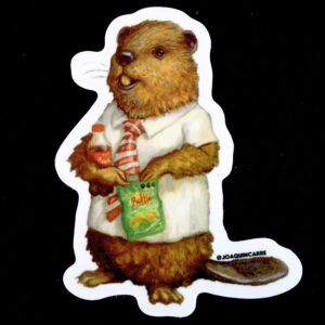 Sticker Castor - Carreño